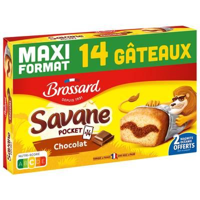 Savane - Pocket chocolat x14