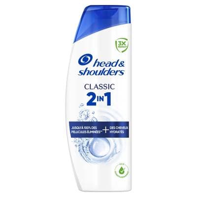 Head & Shoulders Shampoing Antipelliculaire Classic 2en1, 625ml