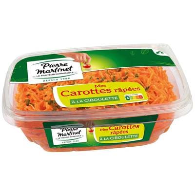 Pierre Martinet Carottes Râpées Ciboulette, 510g