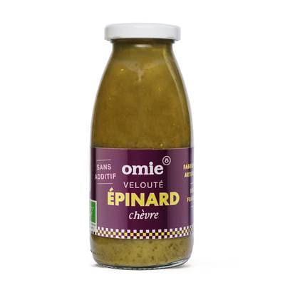 Omie Velouté Epinard Chèvre Bio, 25cl
