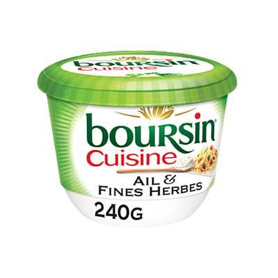 Boursin Cuisine - Fromage Ail et Fines Herbes