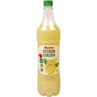 Auchan Citron à diluer, 1L