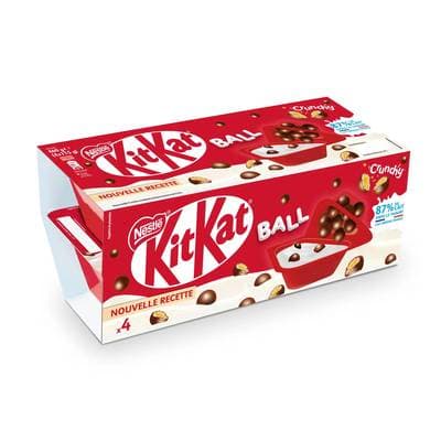Nestlé Yaourt Nature Kit Kat, 4x115g