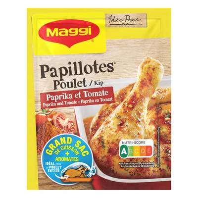 Maggi Papillotes poulet paprika tomate, 28g