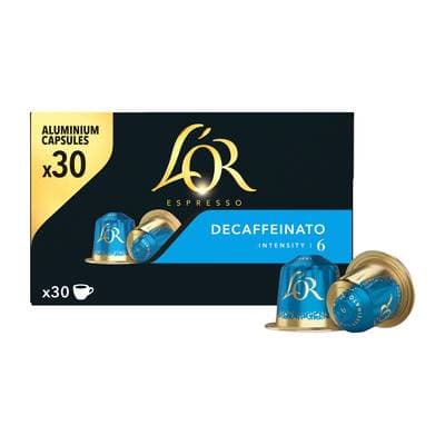 L'or Espresso Café Décafeinato N°6 X30, 30 capsules