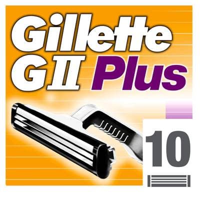 Gillette Gll Plus Lames de rasoir gII plus, 10 lames