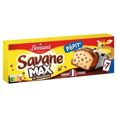 Savane Pocket maxi pépit' x7, 210g