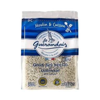 Le Guérandais Gros sel de Guérande IGP séché, 500g