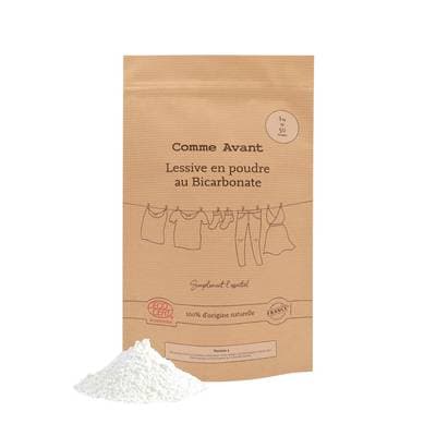 Comme Avant Lessive en poudre au bicarbonate, 1kg