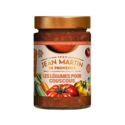 Jean Martin de Provence Légumes cuisinés pour couscous, 520g