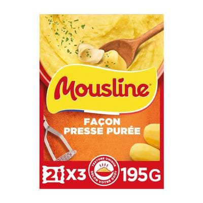 Mousline Purée Façon Presse purée, 195g