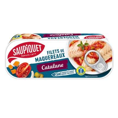 Saupiquet Filets de Maquereaux à la Catalane, 169g
