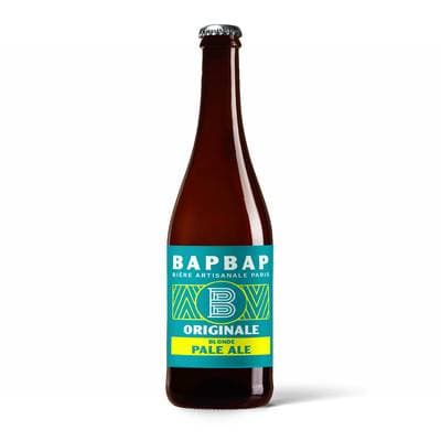 BAPBAP Bière Blonde Originale Pale Ale 5,4°, 75cl