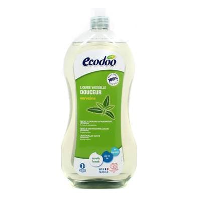 Ecodoo Liquide vaisselle Douceur Ecologique à l'Aloé vera bio, 1L