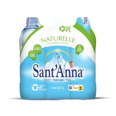 Sant'Anna Eau minérale naturelle, 6x50cl