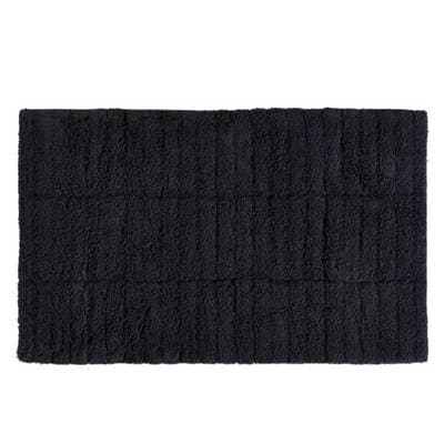 Zone Denmark Tapis de bain Tiles Noir, 1 tapis