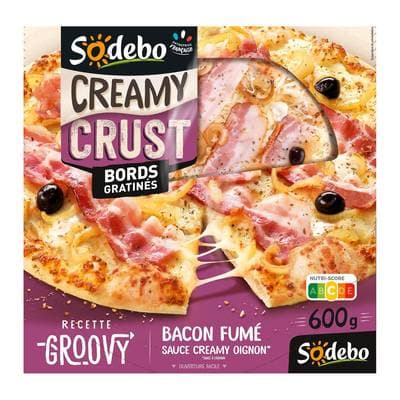 Sodebo Pizza Crust Groovy Bacon Fumé, 580g