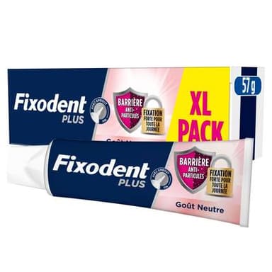 Fixodent Crème adhésive pour prothèses totales et partielles, 57g