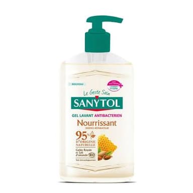 Sanytol Gel lavant Antibactérien Nourrissant, 250ml