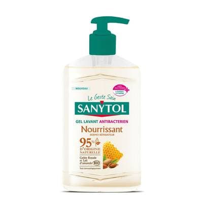 Sanytol Gel lavant Antibactérien Nourrissant, 250ml