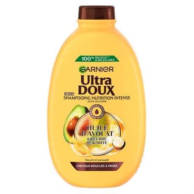 Ultra Doux Shampooing Nourrissant à l'Huile d'Avocat et Beurre de Karité, 600ml