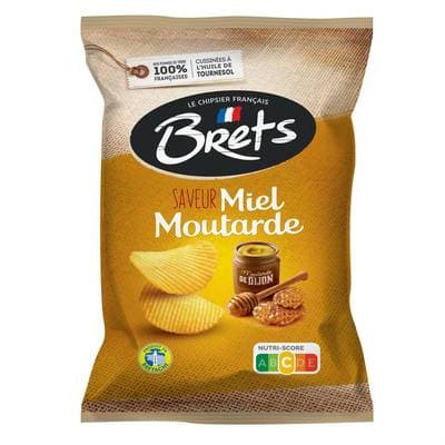 Bret's Chips Miel Moutarde, 125g