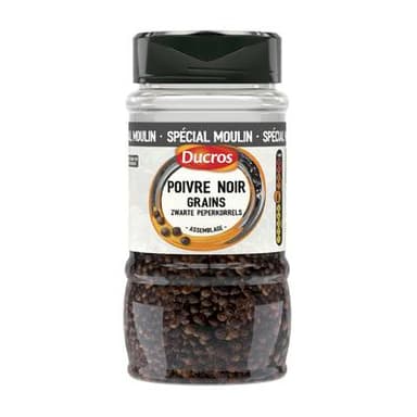 Ducros Poivre Noir en grain force 6, 200G