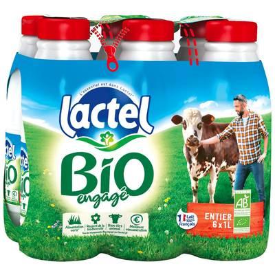 Lactel - Lait bio entier