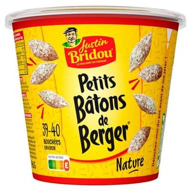 Justin Bridou Petit Bâton de Berger Apéro Box, 240g