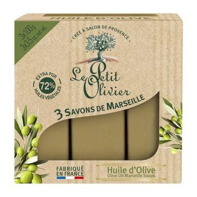 Le petit Olivier Savon de Marseille à l'huile d'olive, 300g