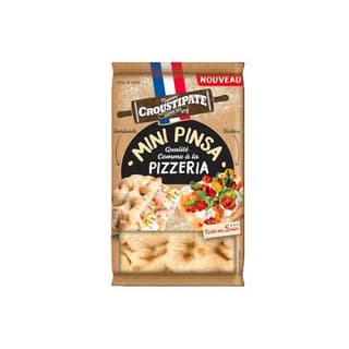 Croustipate Mini pinsa comme à la pizzeria, 125g