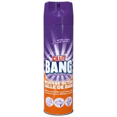 Cillit Bang Nettoyant mousse active salle de bain, 600ml