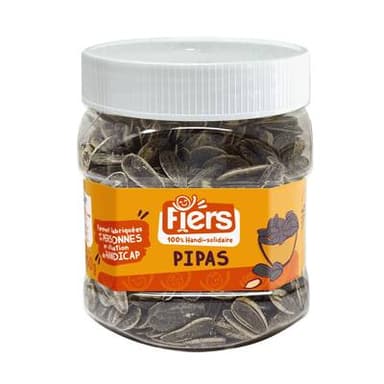 Fiers Graines de tournesol grillées, 125g