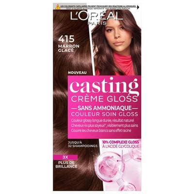 L'Oréal Coloration Casting Crème Gloss, N°415 Marron Glacé