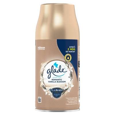 Glade Désodorisant Recharge Vanille Romantique et Huiles essentielles, 269ml