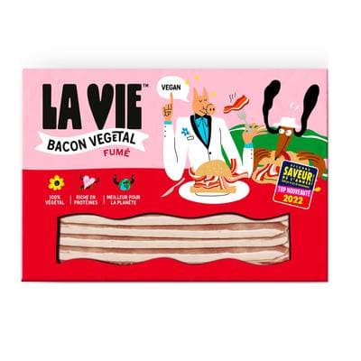 La Vie Tranchettes Végétales Fumées, 120g