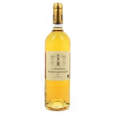 Sauternes AOP Les Remparts de Bastor Lamontagne bio, 75cl