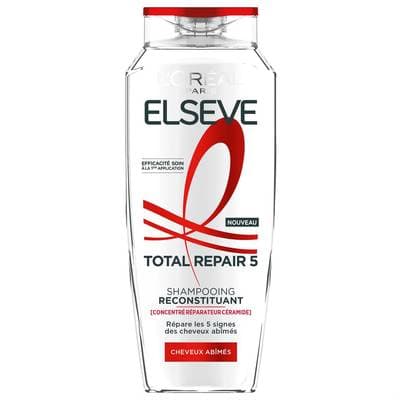Elsève Shampooing Total Repair 5 Reconstituant, 250ml
