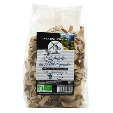Les Moulins De Provence Tagliatelle au petit épeautre de Provence Bio, 250G