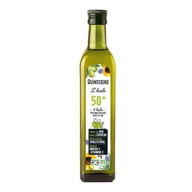 Quintesens Huile bio 50ans+, 50cl