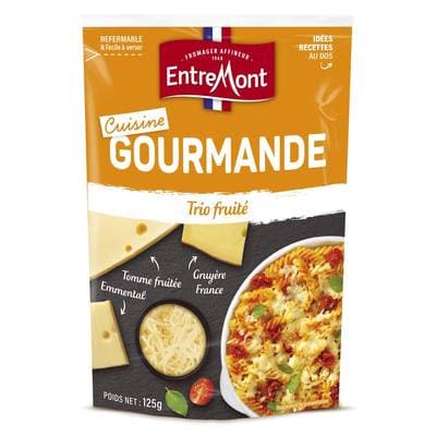Entremont Mélange de fromages râpés, 125g
