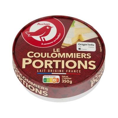 Auchan Coulommiers, 10 portions - 350g