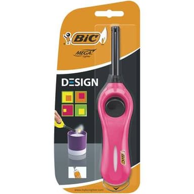 Bic Briquet utilitaire multi-usages couleurs fluo assorties, 1 briquet