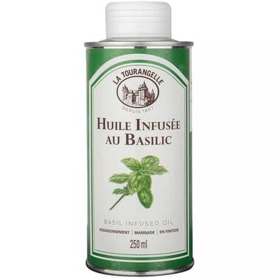 La Tourangelle Huile de Colza Infusée Basilic, 25cl