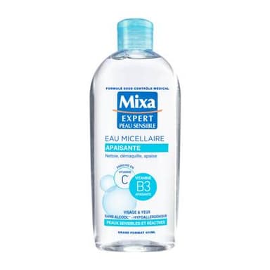 Mixa Eau Micellaire Physiologique peaux très sensibles et réactives, 400ml