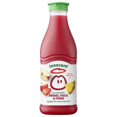innocent Pur Jus d'Ananas Fraise & Pomme, 90cl