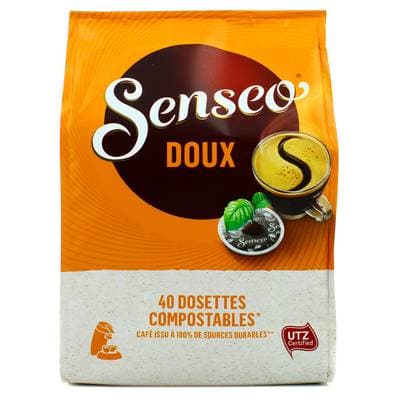 Senseo Café doux, 40 dosettes