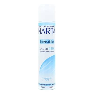 Narta Déodorant spray Anti-transpirant Invisible 48H, 200ml