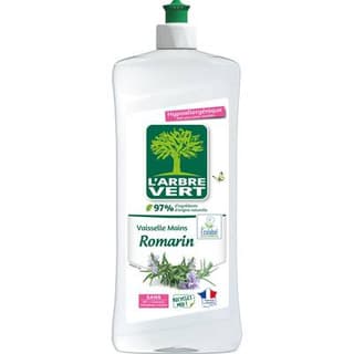 L'arbre Vert Liquide vaisselle Romarin Hypoallergénique, 750ml