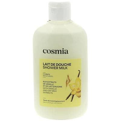 COSMIA Lait de douche aux extraits de vanille et de lait d'Avoine, 250ml